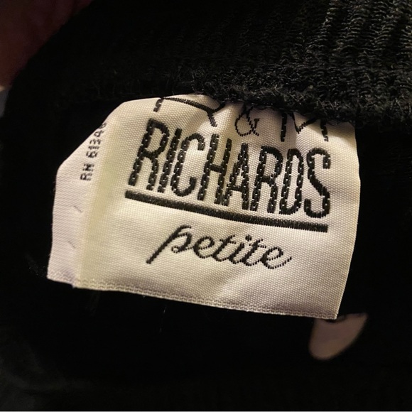 3 for $15 💜 RETRO Ladies' 6P Black Slacks - Picture 3 of 5